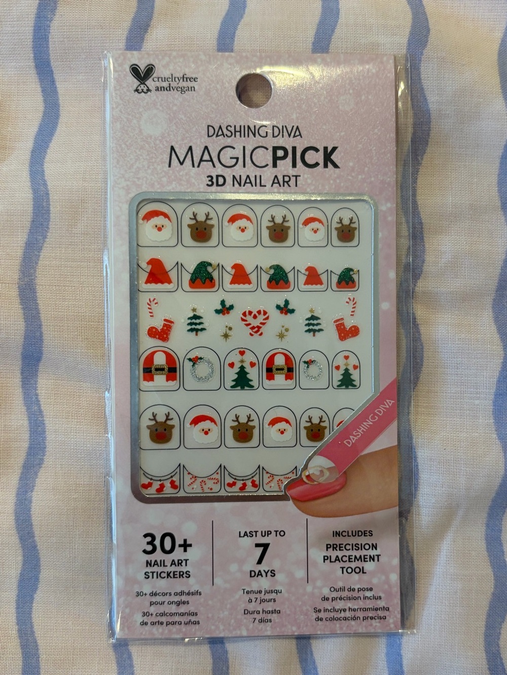 Dashing Diva MagicPick 3D Nail Art Holiday/ Christmas Theme 🎅🏻🎄💅